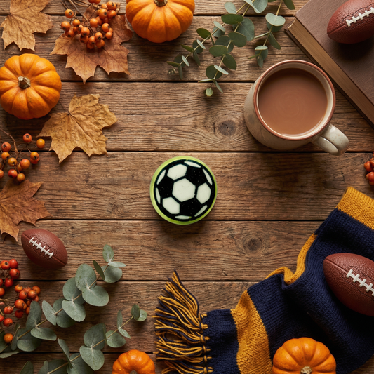 Nogometna žoga - Majhna žajfica za velike navijače