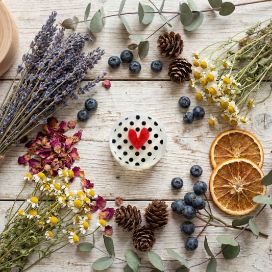 Mini Žajfi z motivom srca